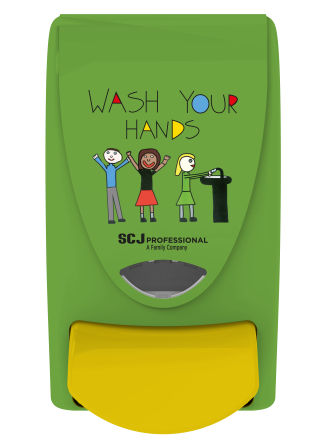 Proline Curve Kids Wash Your Hands Dispenser 1L.